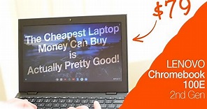 Lenovo 100e Chromebook (2nd Gen) - Unboxing and Full Review 2020