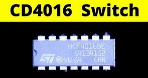 CD4016 Bilateral Switch