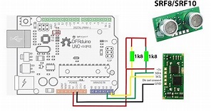 SRF-10 Ultrasonic sensor with Arduino - DFRobot