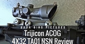 Trijicon ACOG TA01NSN 4x32: The Classic Battle Sight.