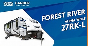 2021 Forest River Alpha Wolf 27RK-L | Travel Trailer - RV Review: Camping World