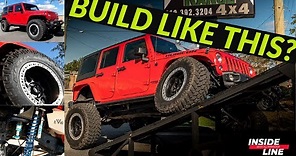 Jeep Wrangler Unlimited Rubicon JK Build on 37s | Inside Line