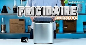 FRIGIDAIRE Countertop Ice Maker (EFIC189-Silver) Unboxing: Compact, Quiet, and Easy Make Ice!