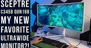 Sceptre C345B QUN168 34 Inch Ultrawide Monitor Unboxing & First Impressions....It s Really Good!