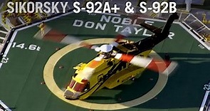 Sikorsky Launches New S-92A+ and S-92B Helicopter Variants – AINtv