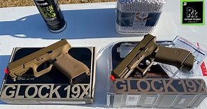 Blowback Vs. Half-Blowback Glock 19X | What you get for your Money