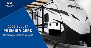 Check Out the New 2022 Bullet Premier 25RKPR - Featuring New Midnight Monterey Interior Design