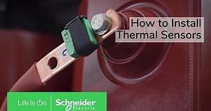 How to Install Thermal Sensors TH110 | Schneider Electric Support