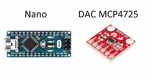 Arduino Nano + DAC MCP4725