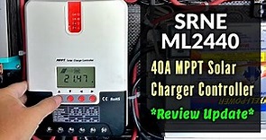 SRNE 40 Amp MPPT Solar Charge Controller - Review Update after 4 1/2 Months of Use