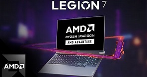 2022 Lenovo Legion 7 AMD Advantage™ Edition: Precision. Speed. Supercharged.