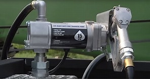 Roughneck Standard Duty Fuel Transfer Pump - 12 Volt, 15 GPM