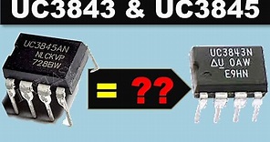 361 Replace UC3845 with UC3843, Will it Work as Equivalent