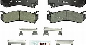 BOSCH BC785 QuietCast Premium Ceramic Disc Brake Pad Set - Compatible With Select Cadillac Escalade; Chevrolet Avalanche, Express, Silverado, Suburban, Tahoe; GMC Savanna, Sierra, Yukon XL