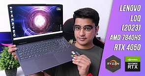 Lenovo s New Affordable Gaming Laptops: LOQ 15 (RTX 4050, AMD 7840HS) Review!