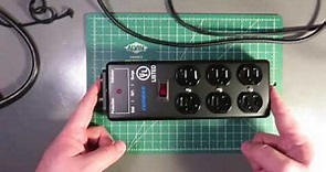Converting a Surge Protector / Power Strip to Neutrik PowerCON TRUE1 for Daisychainability