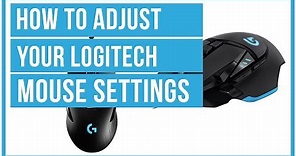 How To Adjust Your Logitech Mouse DPI And Settings - Full Tutorial