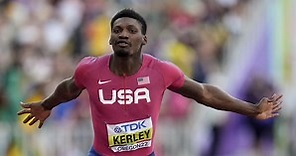 Team USA SWEEPS PODIUM in heart-stopping 100m World Championship final | NBC Sports