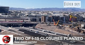 I-15 closures planned