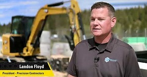 Cat® 305 CR Mini Excavator Customer Story – Precision Contractors (Utah, United States)