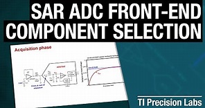 TI Precision Labs - ADCs: Introduction to SAR ADC Front-End Component Selection