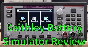 TSP #206 - Keithley 2281S Precision Power Supply & Battery Simulator Review, Teardown & Experiments