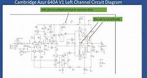 Cambridge 640A Azur Version 1 Amplifier Repair (With Audio Tutorial)