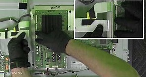 Sony 4K XBR-55X850C disassembly Removal of Main board