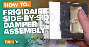 Fridge Too Cold? Not Cold Enough? How to replace Frigidaire damper control assembly part # 242303001