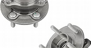DRIVESTAR 512498 Front Left/Right Wheel Hub & Bearing Assembly for Ford Fusion 2013-2017, 2013-2016 Lincoln MKC, 5 Lug 4 Flange Bolt(Pair)
