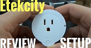 Etekcity Voltson Mini Smart WiFi Outlet Review and Setup