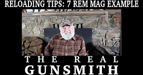 Reloading Tips With 7 Rem Mag Example