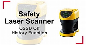 Safety Laser Scanner: OSSD Off History Function | KEYENCE SZ Series