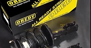 OREDY Pair Front Struts with Coil Spring Suspension Assembly Replacement for 4WD 2009-2013 Ford F-150 (Exc. RAPTOR) - 171141