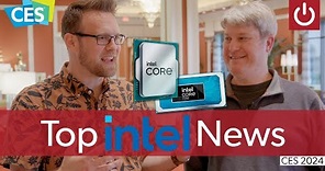 Intel 14th Gen Mobile & Desktop At CES 2024