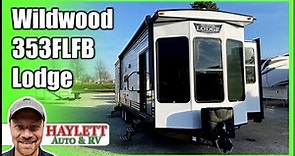 PERFECT Park Model! 2021 Wildwood 353FLFB Lodge Destination Travel Trailer RV Review