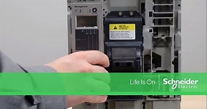 Replacing Micrologic Trip Unit on PowerPact™ P-Frame Breakers | Schneider Electric Support