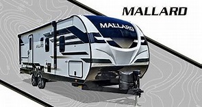 Cozy up in the 27 foot Mallard M-223RK with a rear kitchen and carpet free.