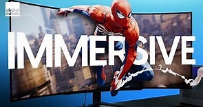 LG UltraGear OLED 45 Review | Massive Curved Gaming Monitor