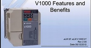 V1000 Features and Benefits
