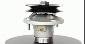 q&p AM108925 Spindle Assembly with Pulley Bracket Replace John Deere AM108925 285-231 Oregon 82-332 AM12226