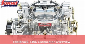 Edelbrock 1406 Electric Choke 600 CFM, 4-Barrel Performer Series Carburetor Overview