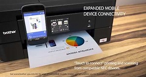 Compact & Easy to Connect Inkjet All-in-One | Brother™ MFC-J885DW