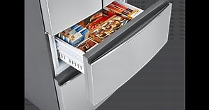 Design & Electronic Display - Haier HRF15N3AGS French Door Refrigerator