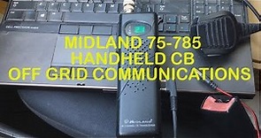 Midland 75-785 CB Radio - Improve Range for Off Grid Communications