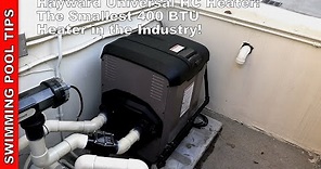 Hayward Universal HC Heater - The Industries Smallest 400 BTU Heater! Only 22 Wide!