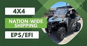 2023 MASSIMO TBOSS 760 4X4 EFI/EPS SIDE BY SIDE TEST DRIVE AND REVIEW