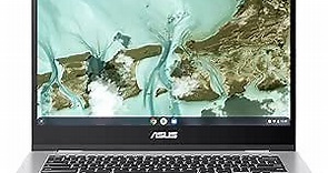 ASUS Chromebook CX1, 14 Full HD NanoEdge Display, Intel Celeron N3350 Processor, 64GB eMMC Storage, 4GB RAM, Chrome OS, Transparent Silver, CX1400CNA-AS44F