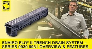 Enviro Flo® II Trench Drain System – Series 9930 9931 Overview & Features by Jay R. Smith Mfg. Co.