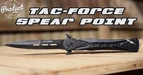 TAC Force Assisted Opening Spearhead Tactical Knife (TF-719BK)